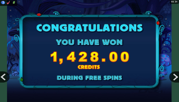 Cashapillar Slot free spins win
