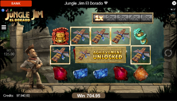 Jungle Jim - El Dorado Slot Free Spins Feature