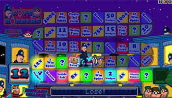 Cops and Robbers Slot Bonus Result